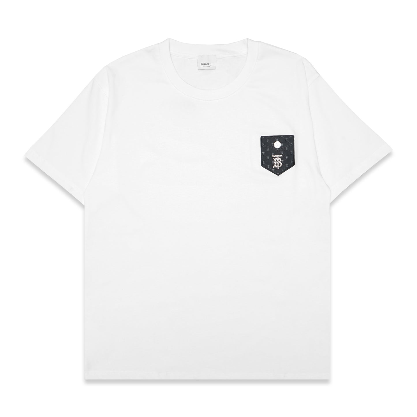 BRBRY Monogram Patch Metal Logo T-Shirt
