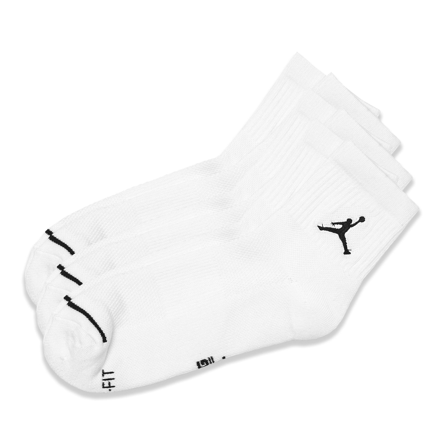 NKE Jordan DRI-FIT Everyday Quarter Socks 3-Pair Pack
