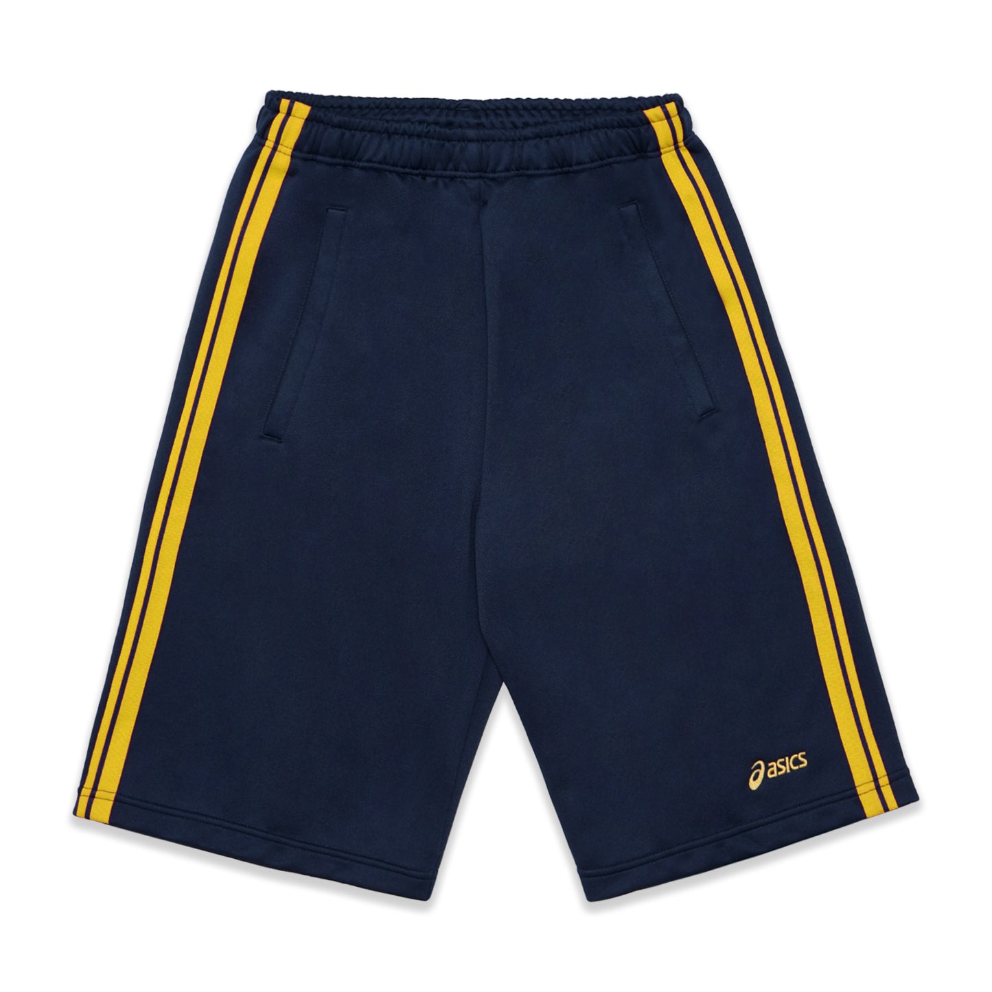ASC Contrasting Side Stripes Gold Logo Shorts
