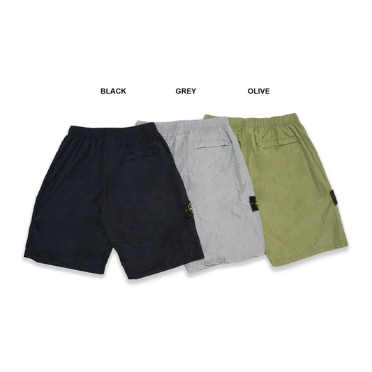 SIL Tonal Embroidery Logo Nylon Shorts