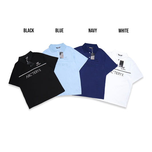 Arcteryx Embroidered Logo Cotton Polo Shirt