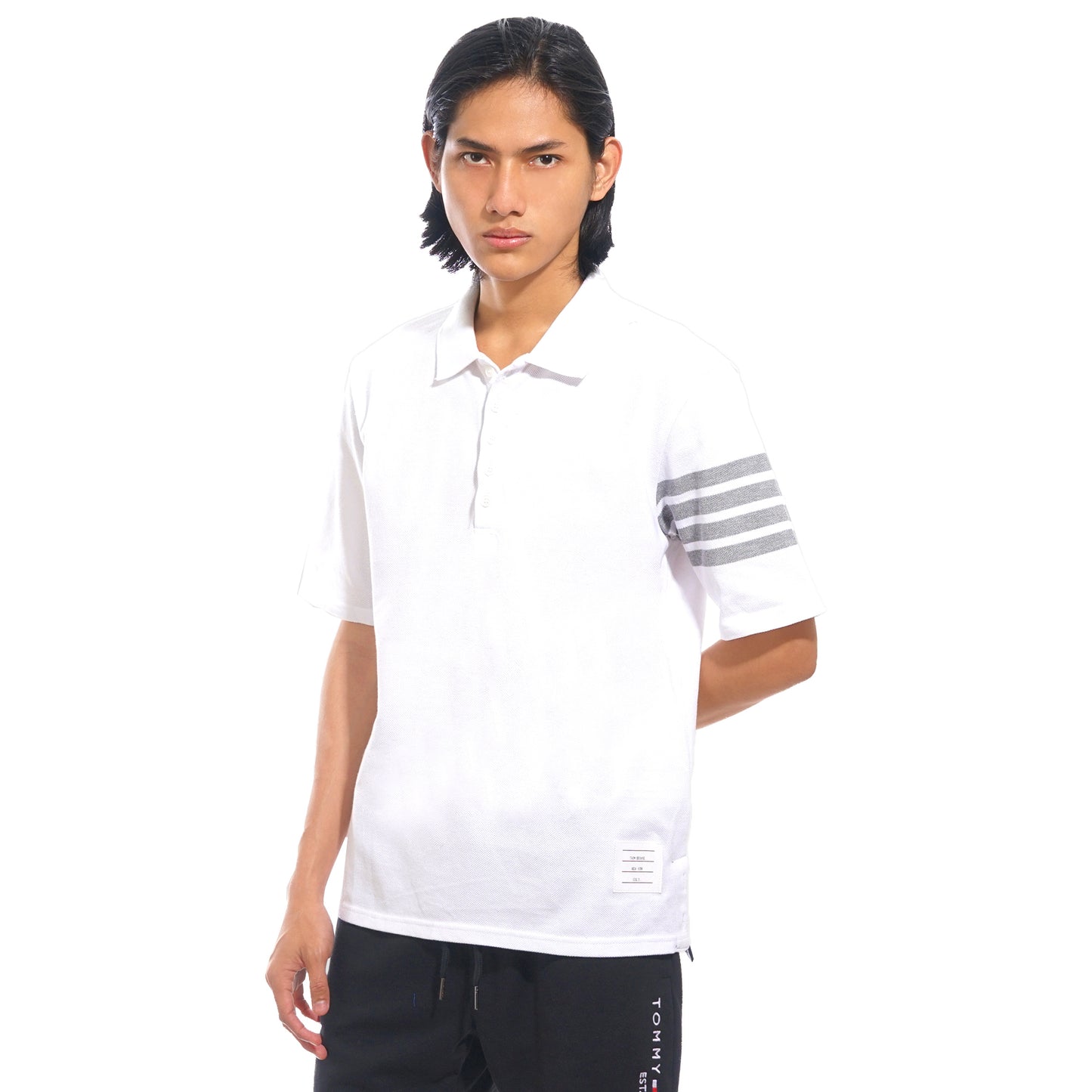 TBN Bar Stripe Polo Shirt