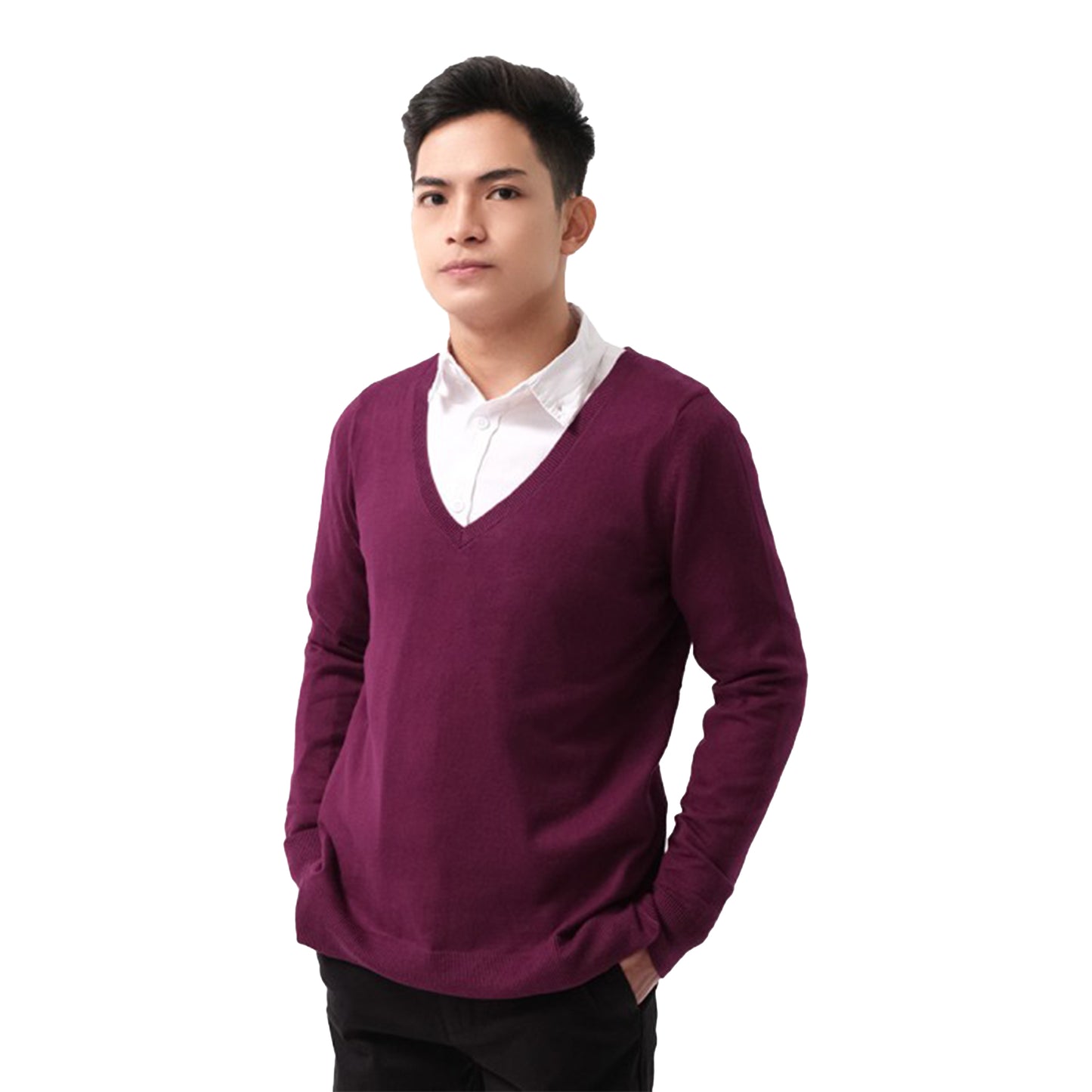 ONV V-Neck Knit Sweater