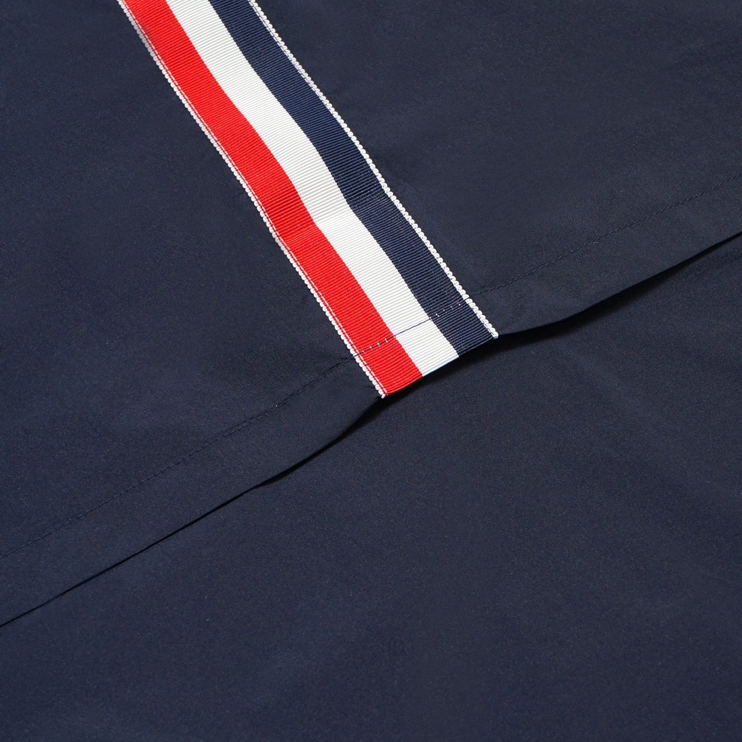 TBN Back Tricolor Grosgrain Hooded Windbreaker Jacket