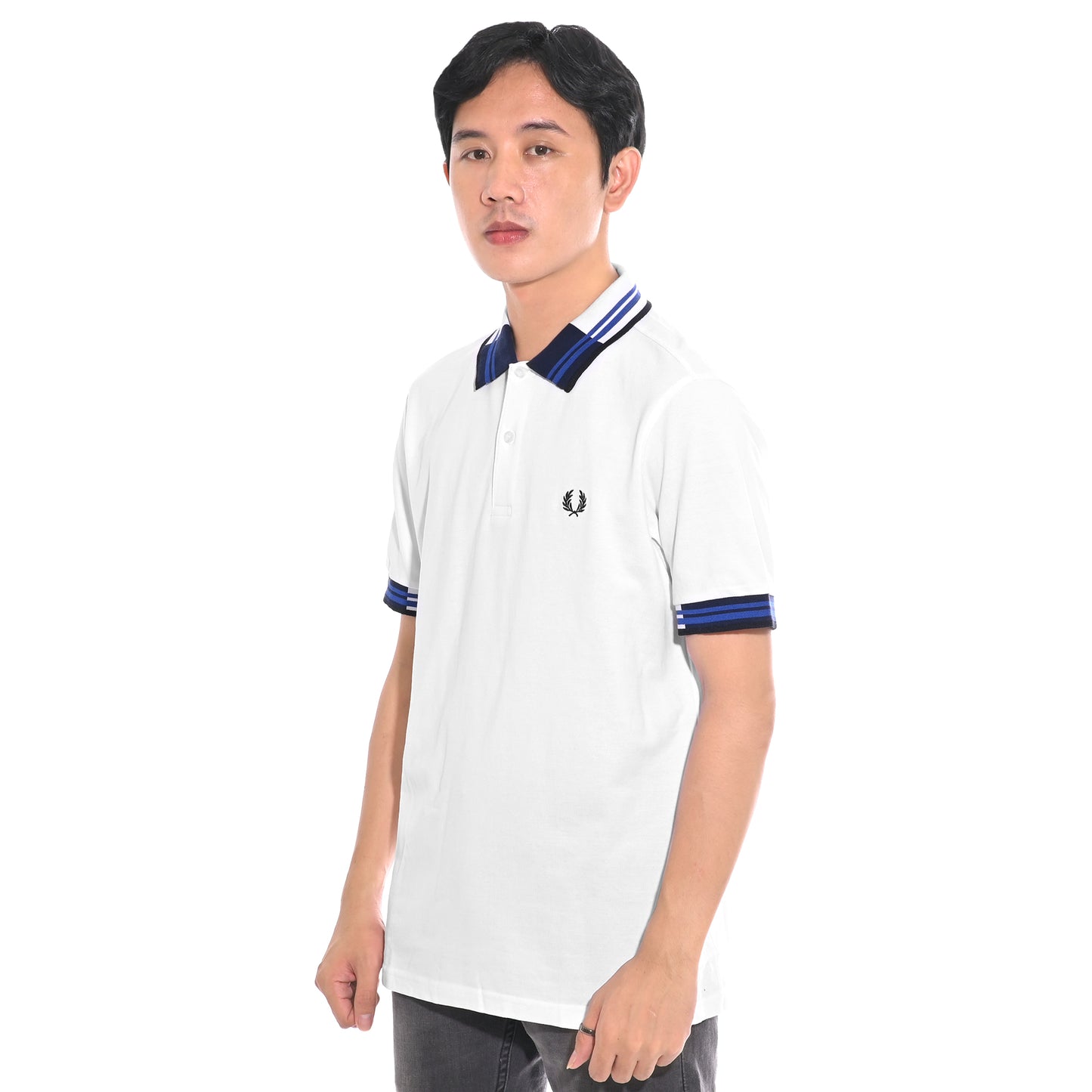 FPR Colorblock Collar Tip Polo Shirt