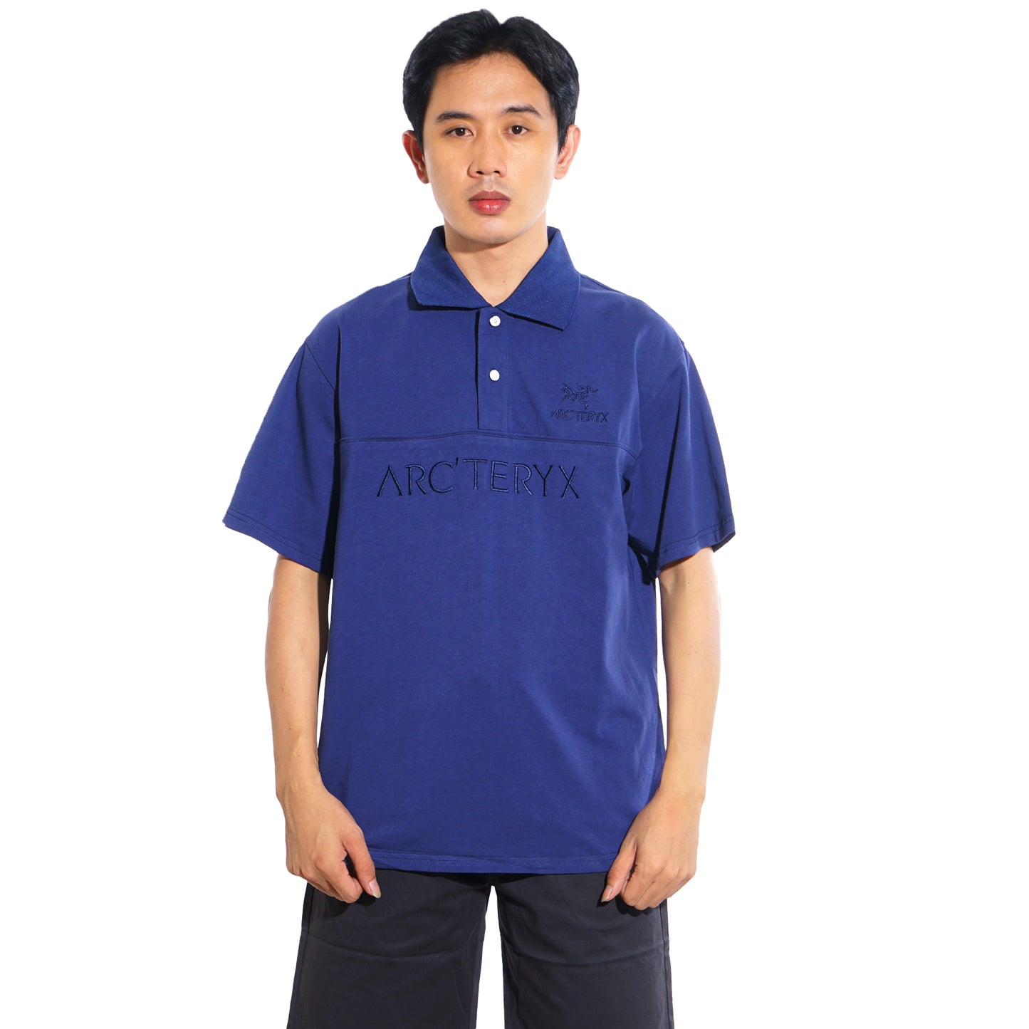 Arcteryx Embroidered Logo Cotton Polo Shirt