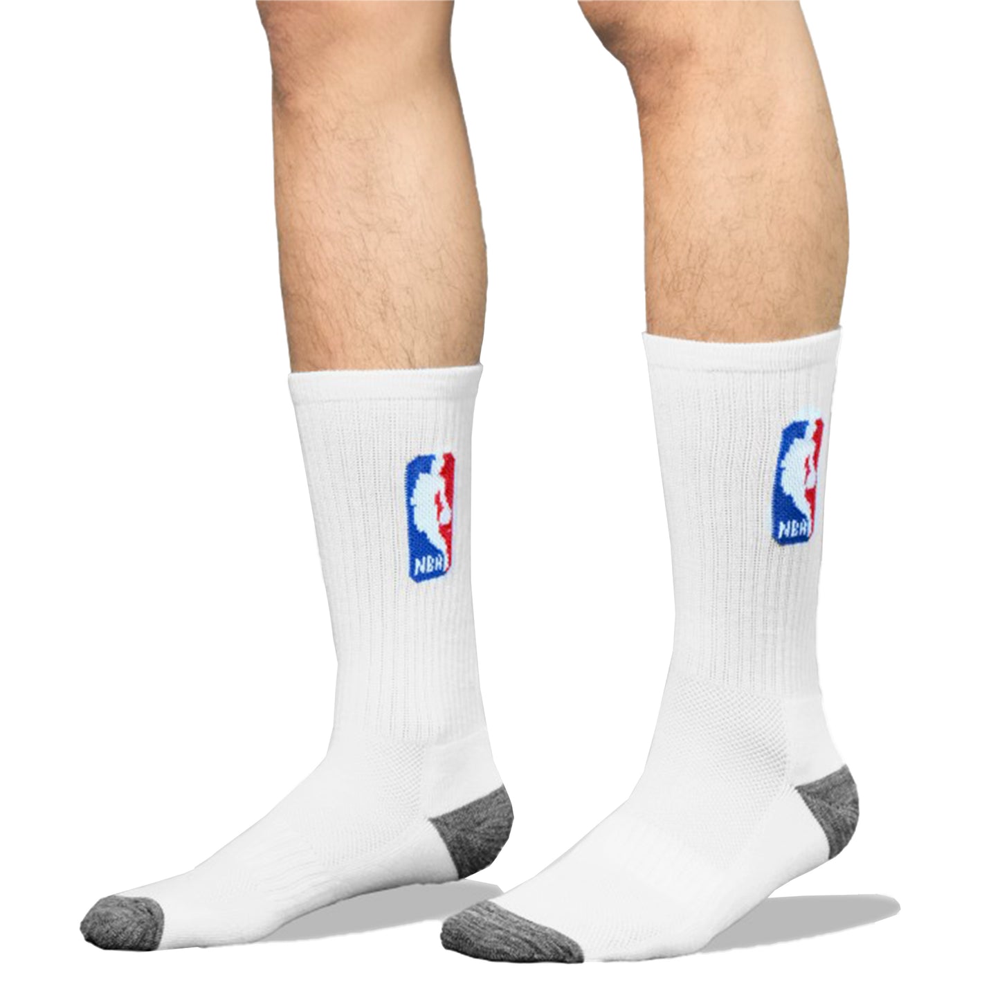 NBA Logo Mid Socks 3-Pair Pack