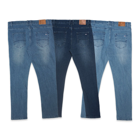 THFR Reebel Distressed Slim Fit Denim Jeans