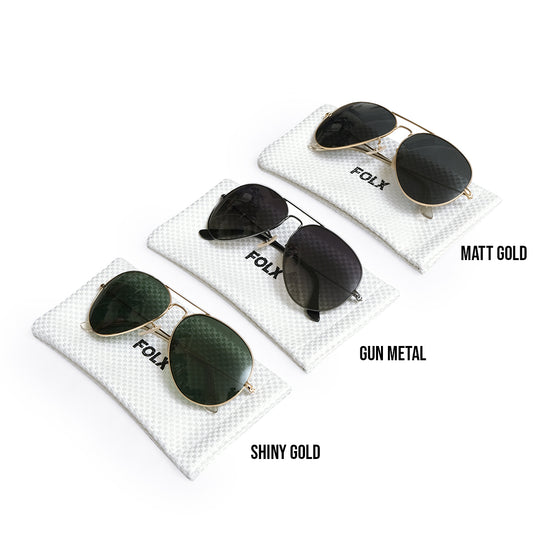 FOLX Classic Aviator Sunglasses