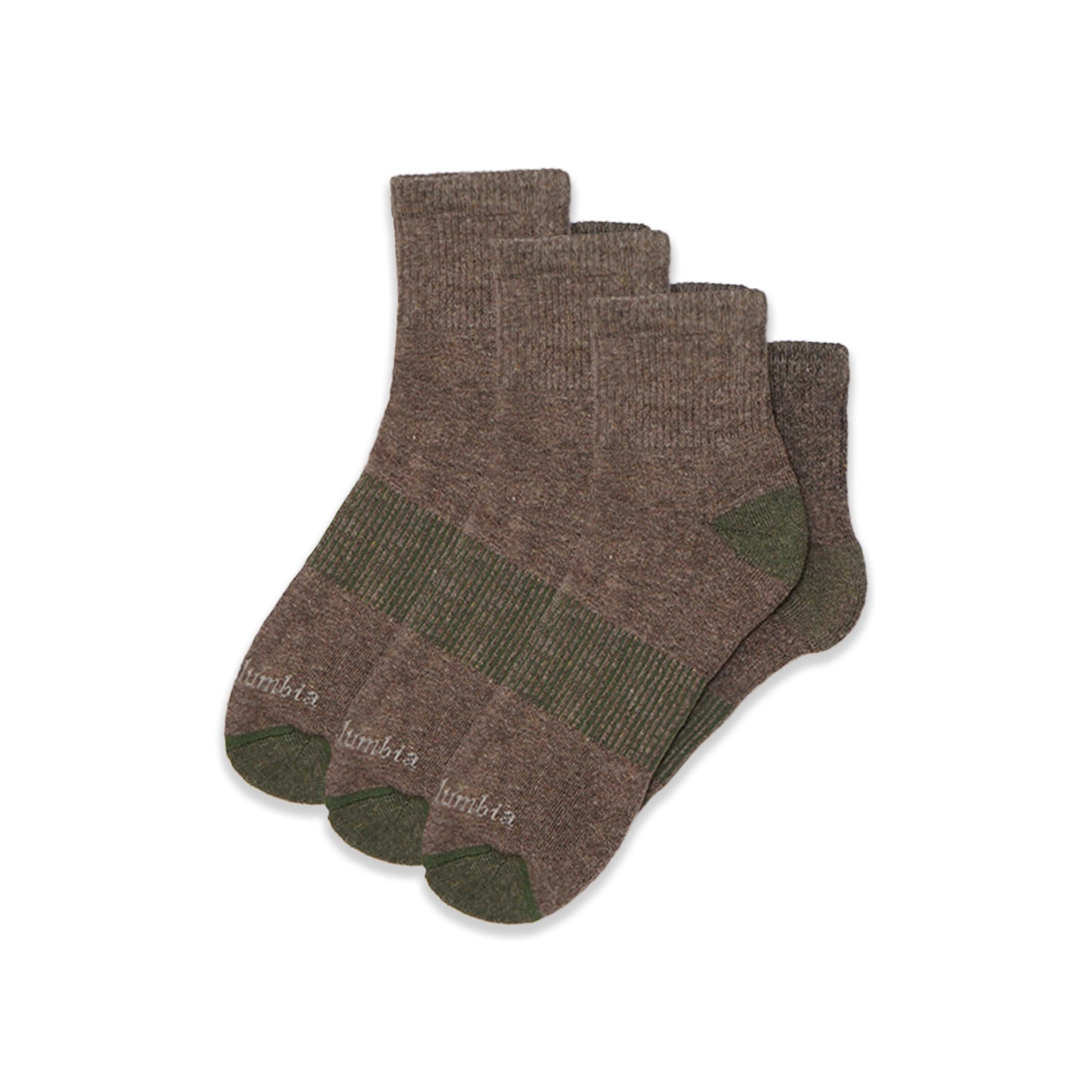 CLM Wool Blend Quarter Socks 3-Pair Pack