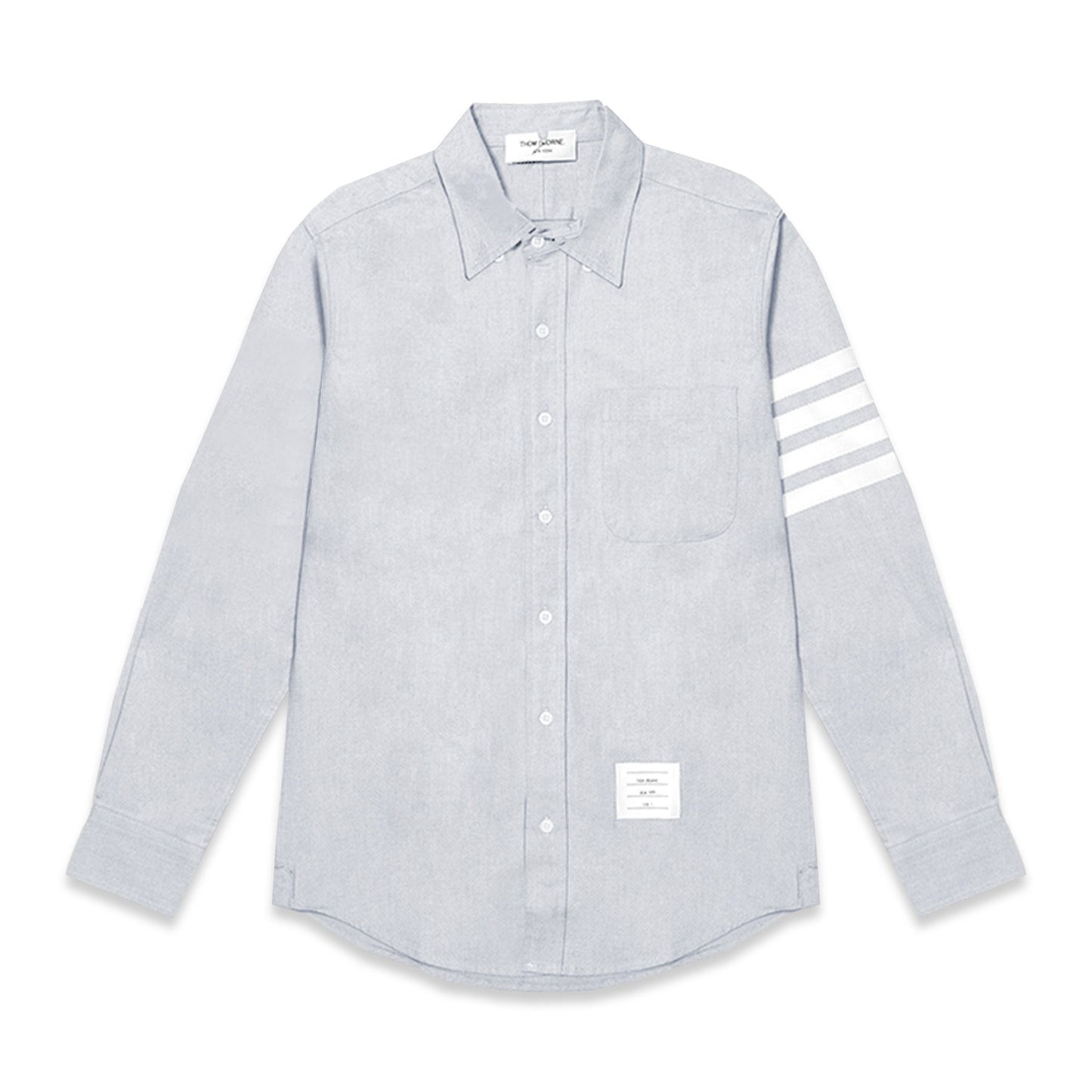 TBN Oxford Bar Stripes Long Sleeve Shirt