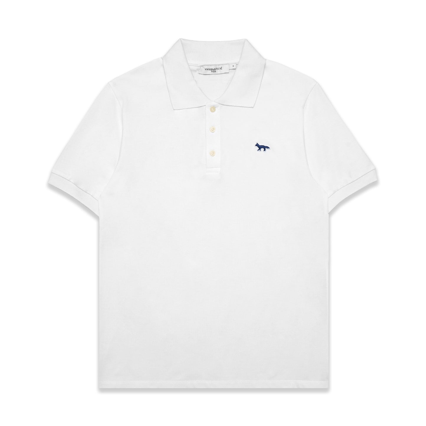 MKS Classic Navy Fox Patch Polo Shirt