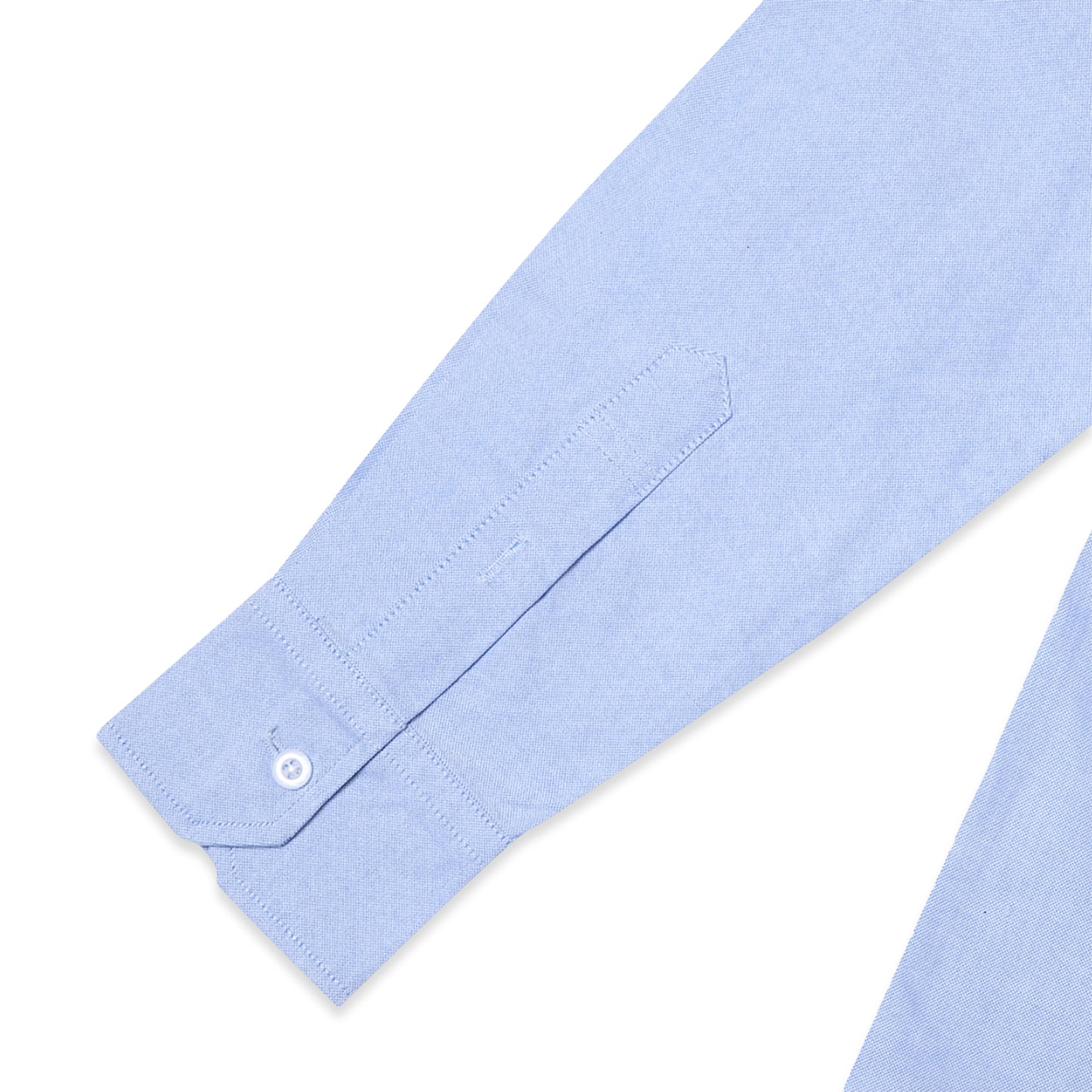 TBN Oxford White Blue Stripes Long Sleeve Shirt