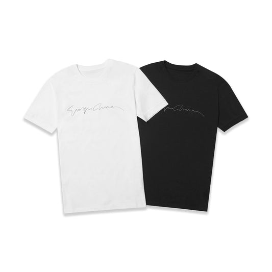 EAM Script Logo T-Shirt