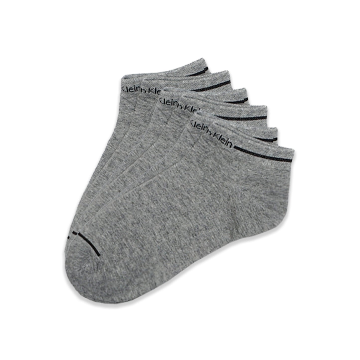 CK Cotton Blend No Show Socks 3-Pair Pack