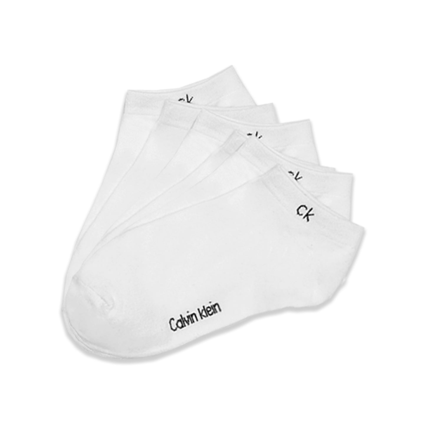 CK Cotton Blend No Show Socks 3-Pair Pack