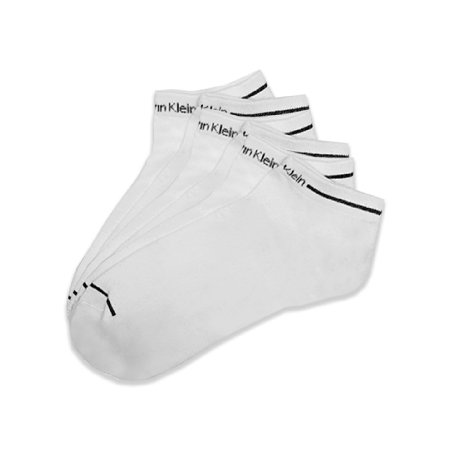 CK Cotton Blend No Show Socks 3-Pair Pack