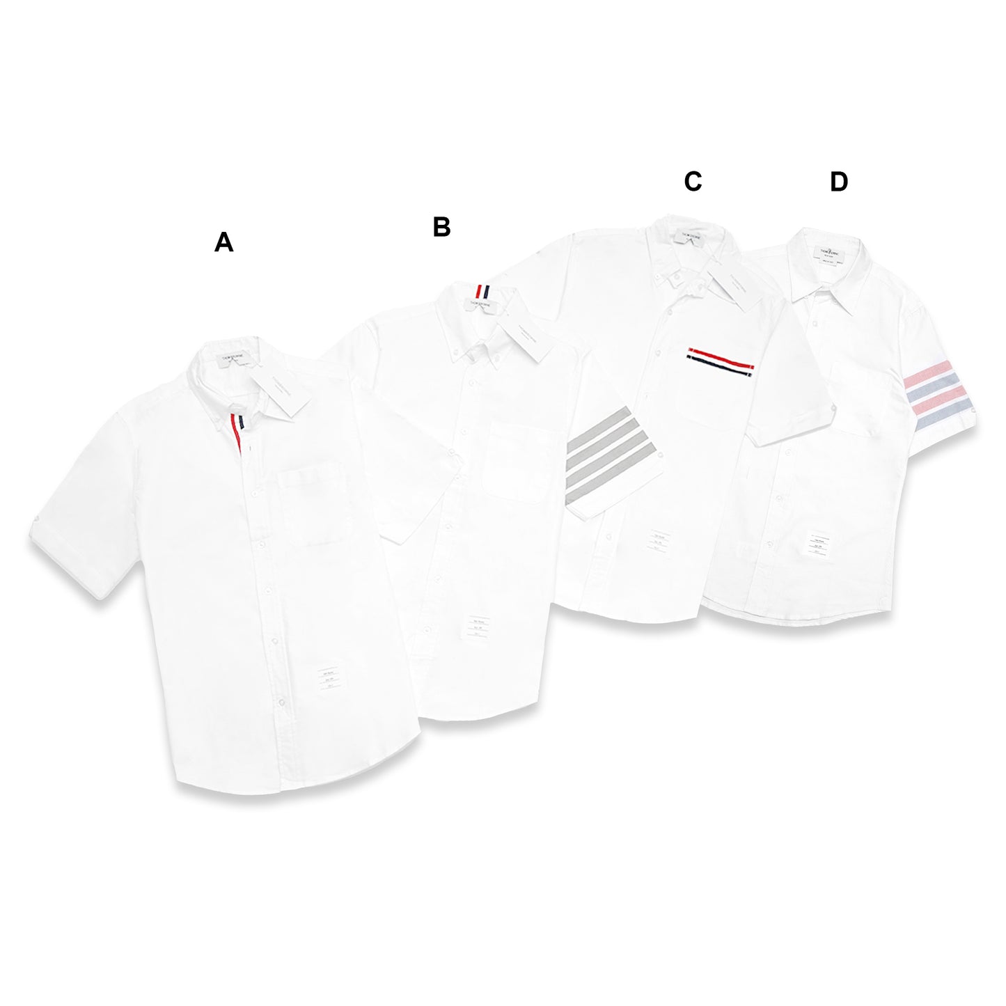 TBN Oxford Grosgrain Short Sleeve Shirt