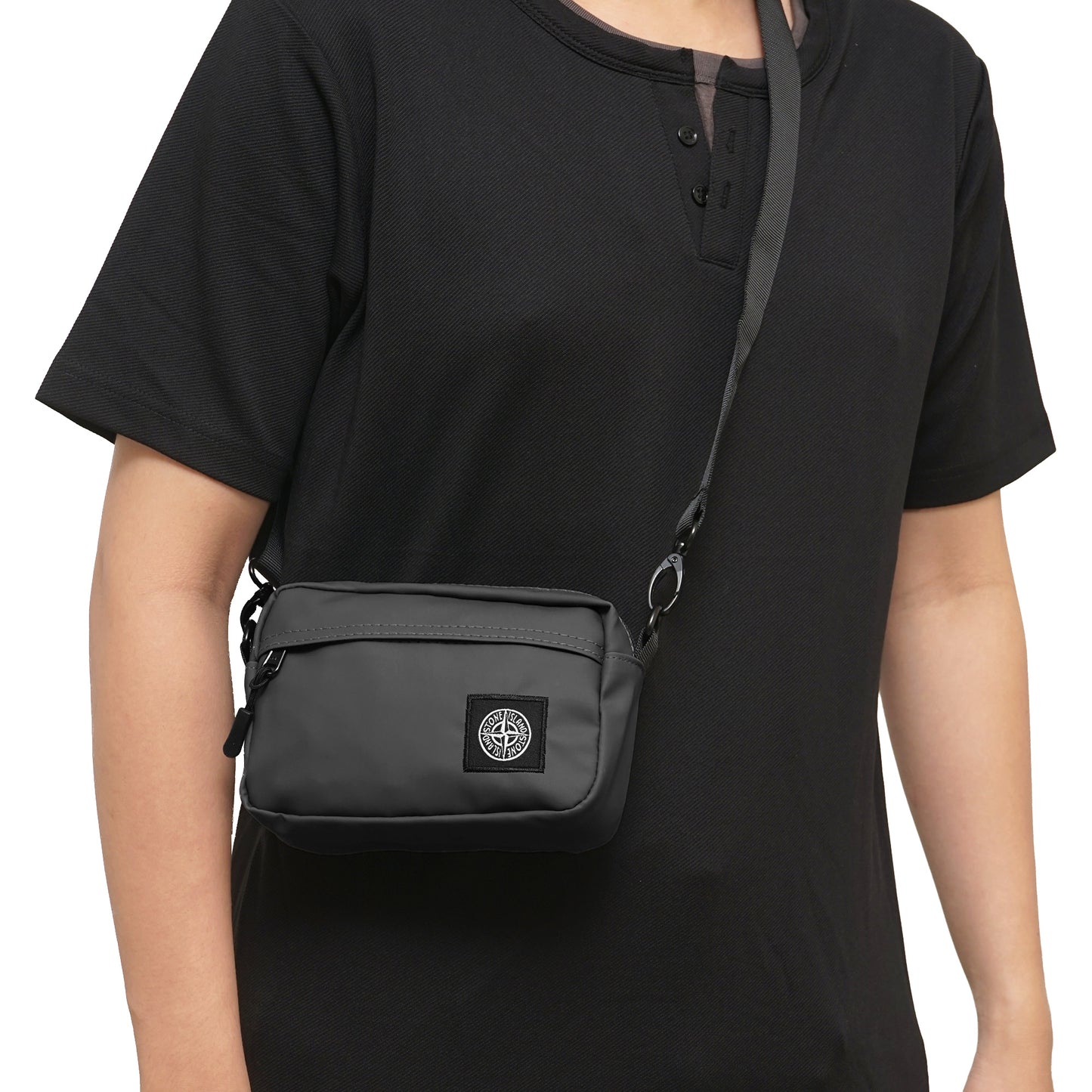 SIL Rectangle Nylon Sling Bag
