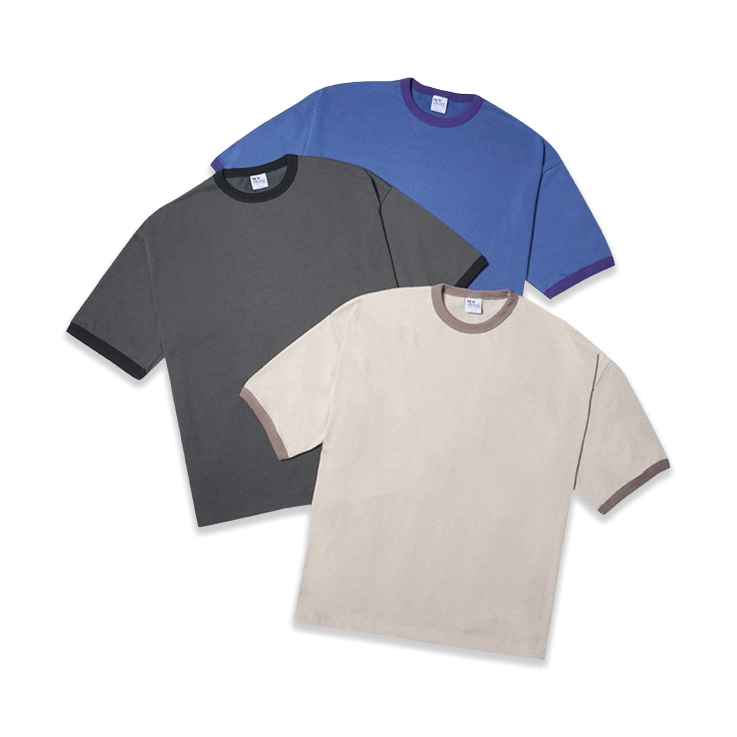 B MING by Beams New Vintage Ringer T-Shirt