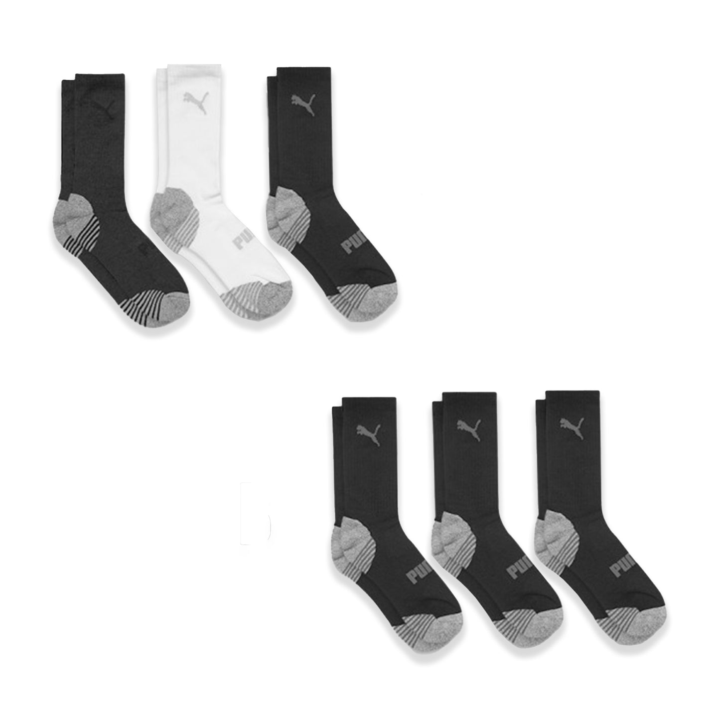 PMA Long Crew Socks 3-Pair Set