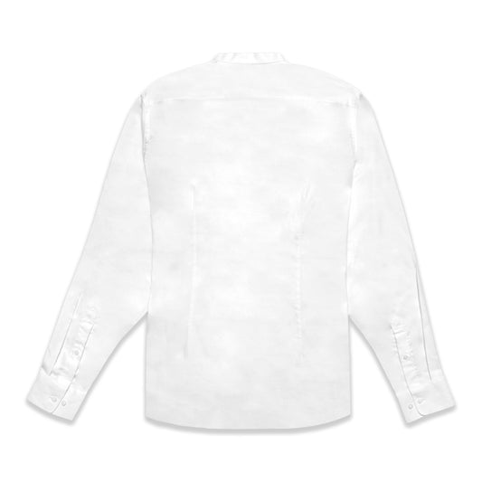 H&M Muscle Fit Grandad Long Sleeve Shirt