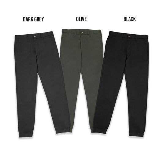 PRL Cotton Blend Chino Jogger Pants