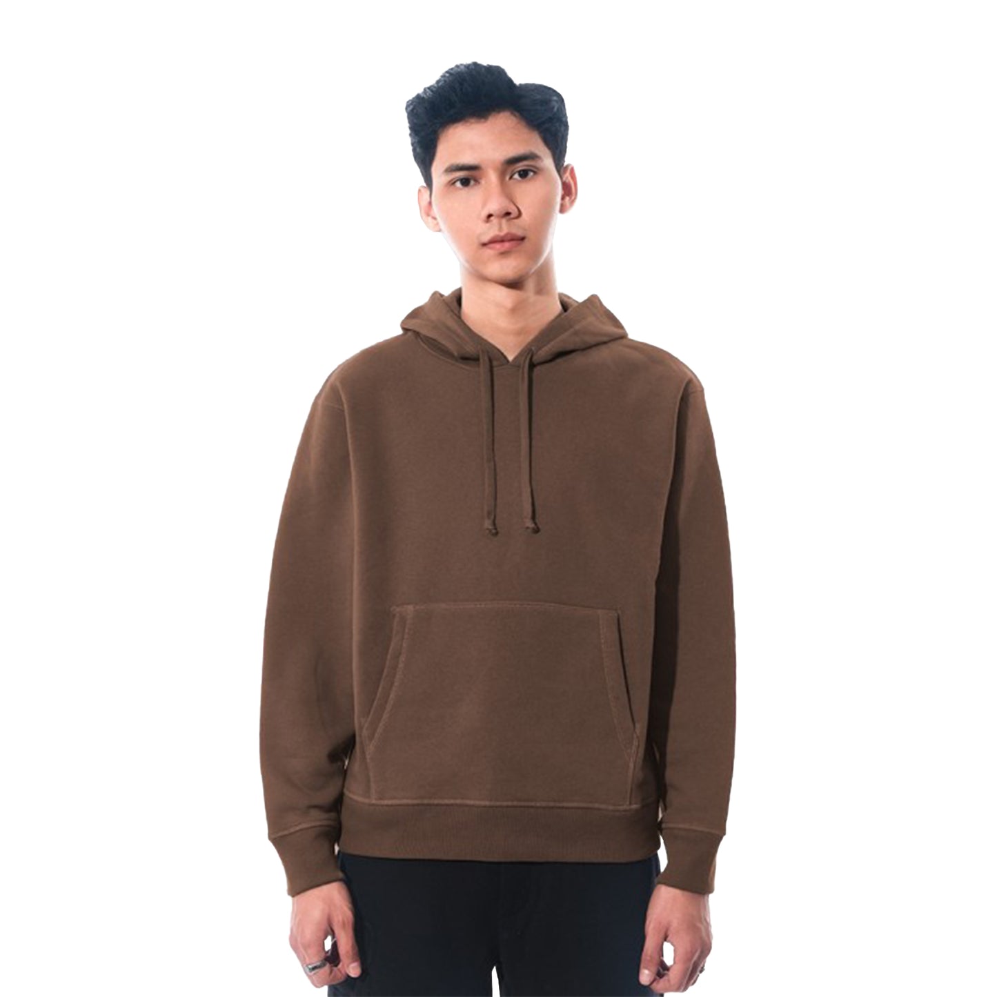 H&M Basic Fleece Pullover Hoodie