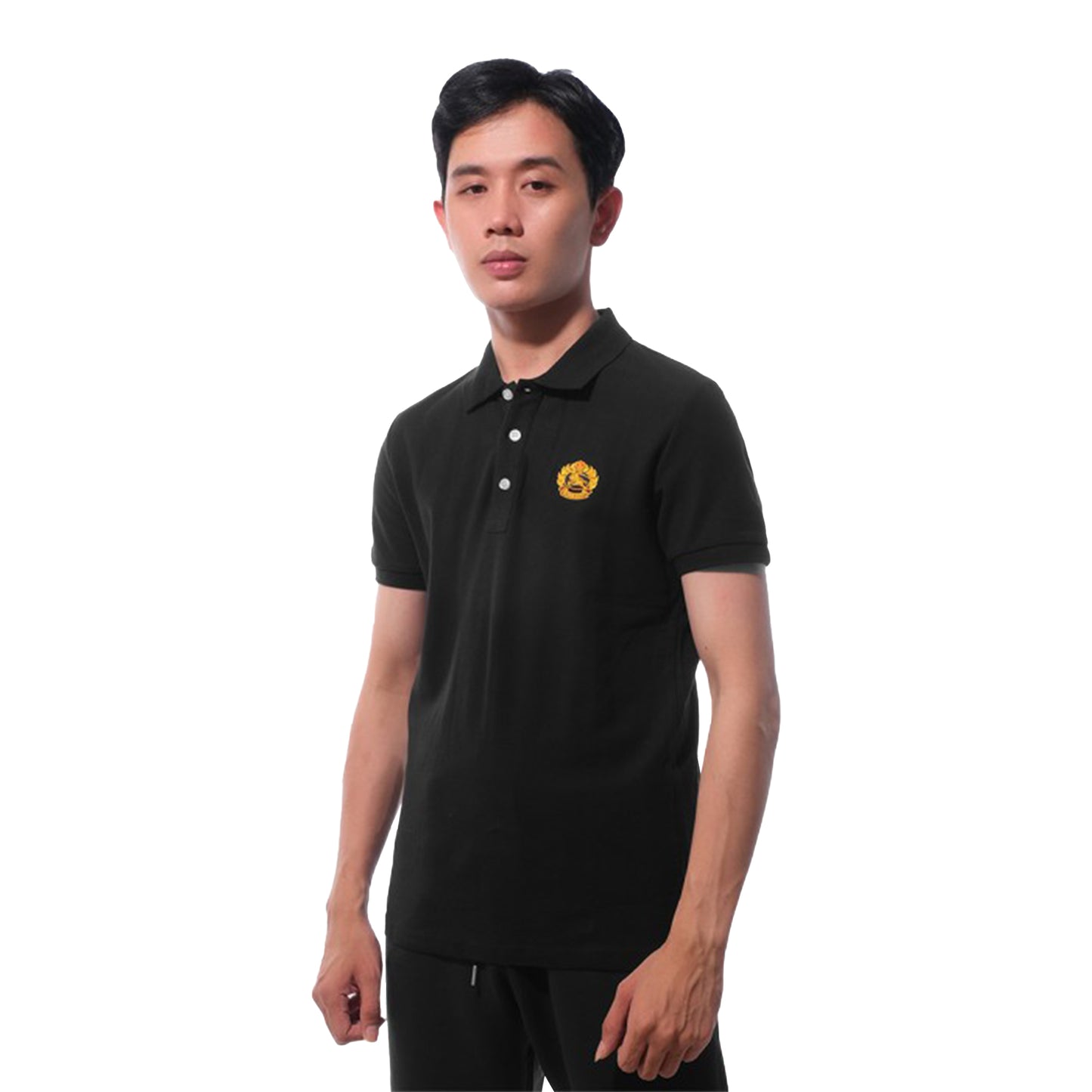 BRBRY Archive Logo Pique Polo Shirt