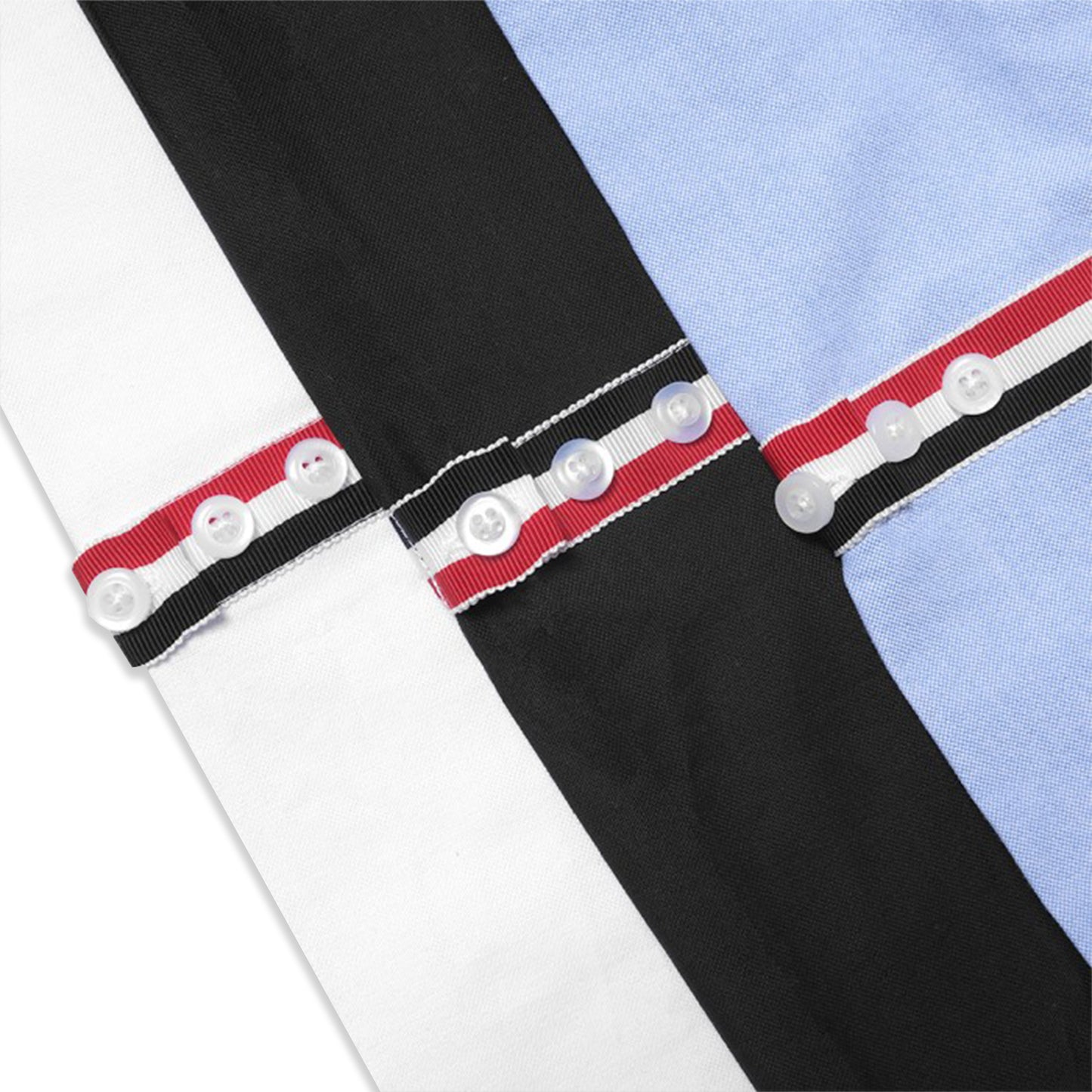 TBN Oxford Striped Armband Classic Shirt