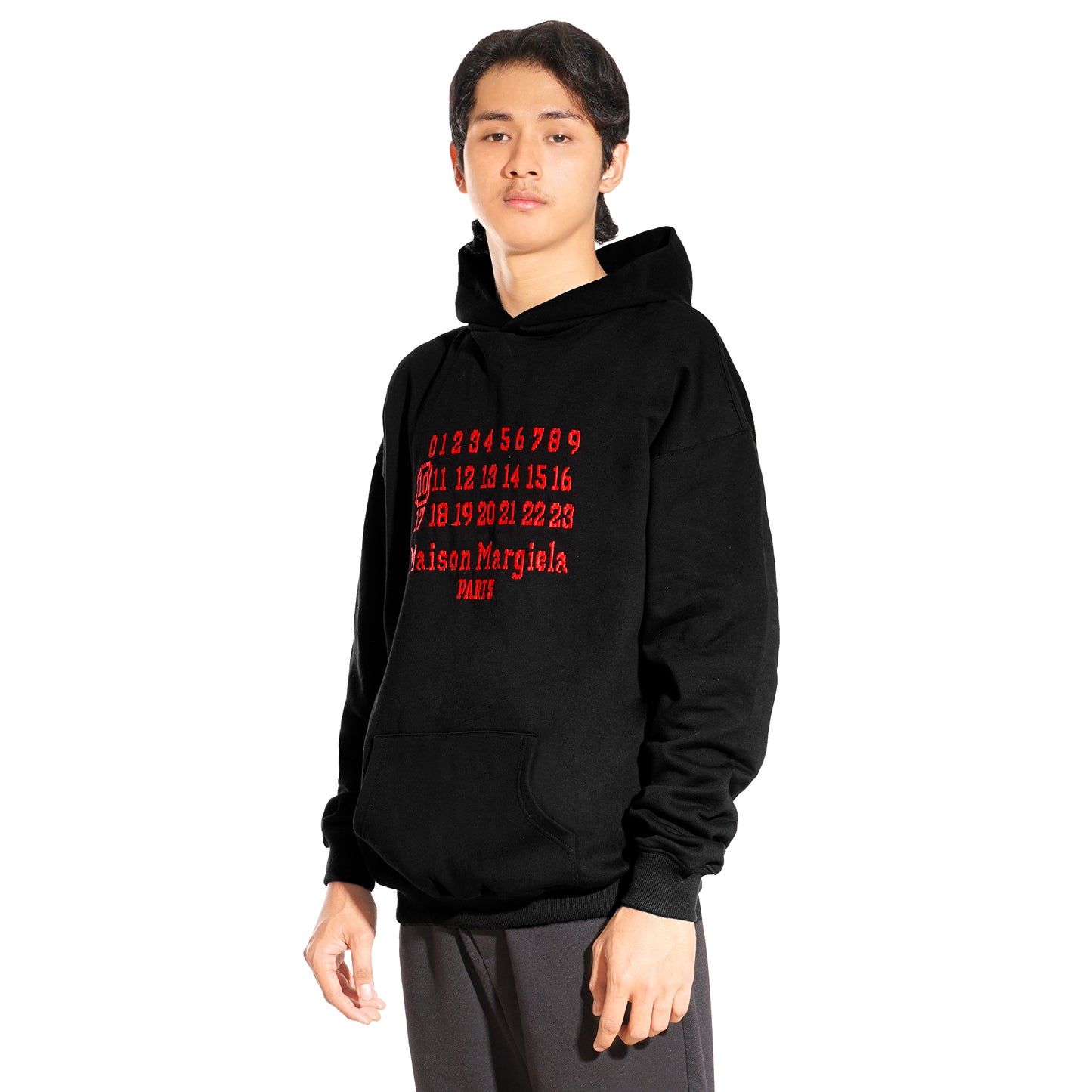 MM Red Number Logo Hoodie