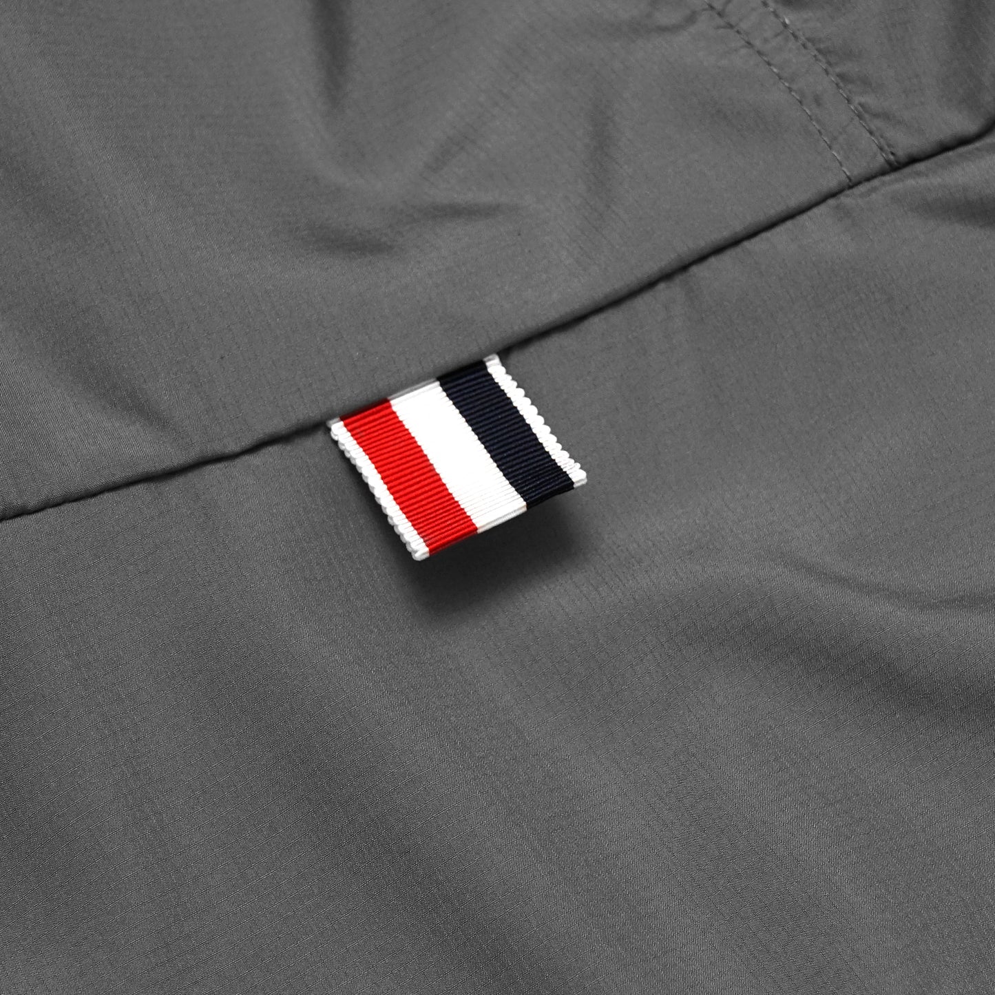 TBN White Zipper Hooded Windbreaker Jacket