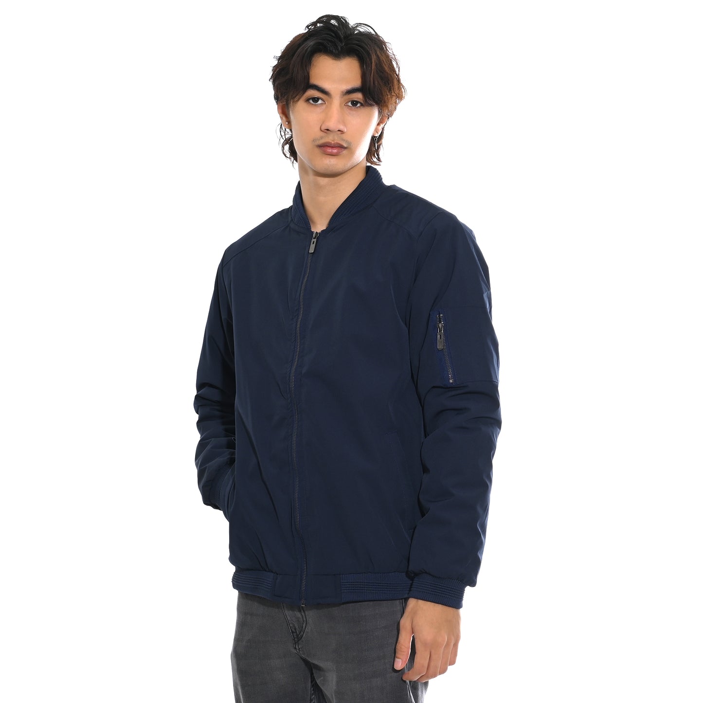 George Basic Padded Bomber Jacket