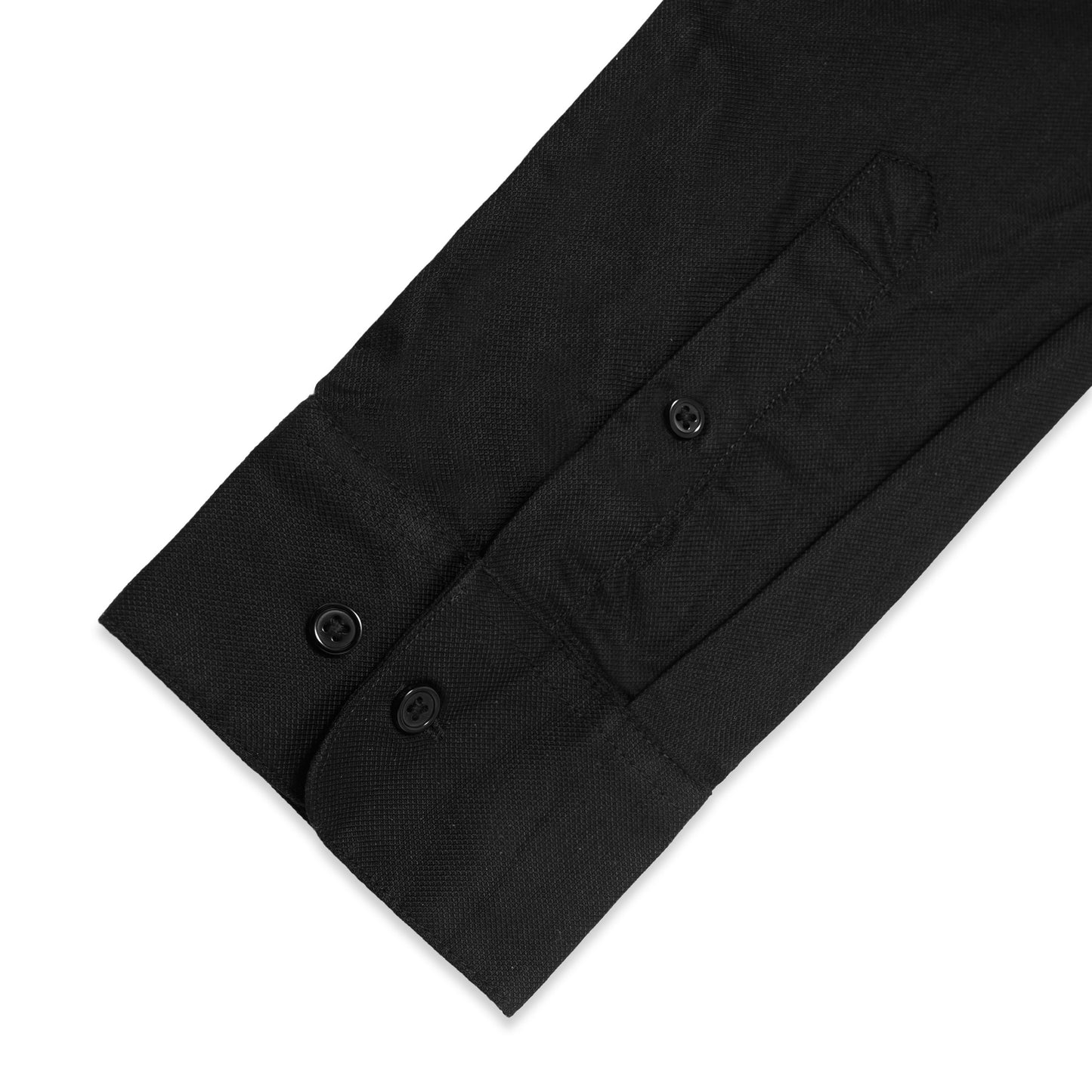 H&M Slim Fit Grandad Collar Long Sleeve Shirt