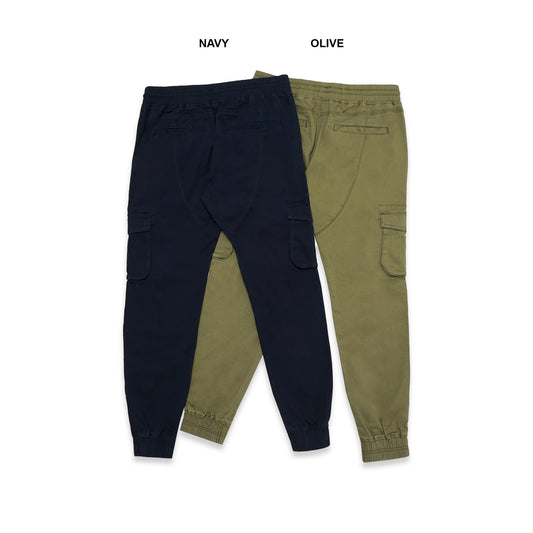 Pier One Chino Cargo Jogger Pants
