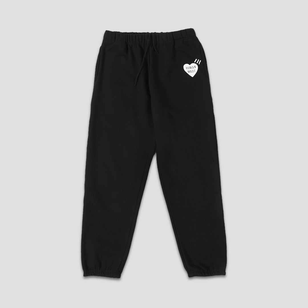 Human Made Heart Logo Fleece Sweatpants Black – Dario