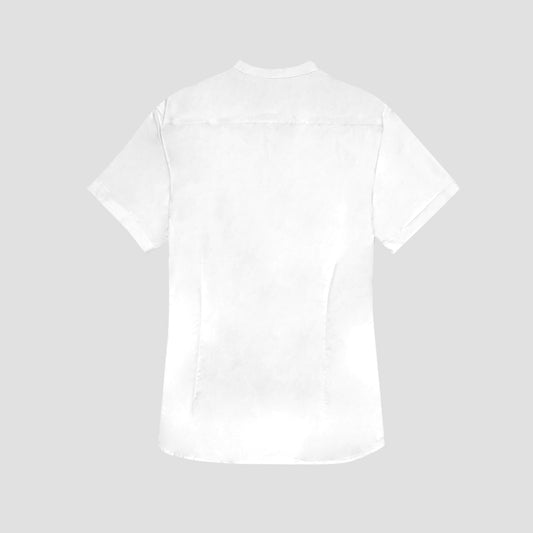 H&M Slim Fit Grandad Short Sleeve Shirt