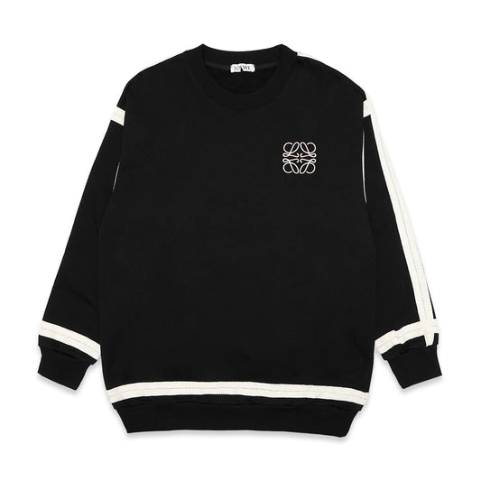 LWE Knit Tapping Embroidered Logo Sweatshirt