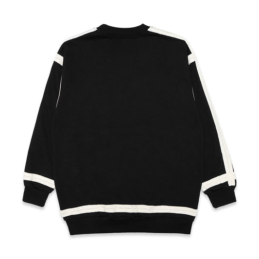 LWE Knit Tapping Embroidered Logo Sweatshirt