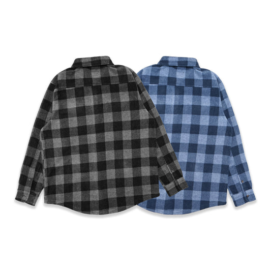 Lee Checkered Double Pockets Fleece Jacket