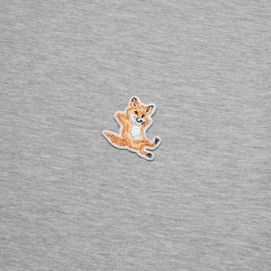 MKS Regular Fit Chillax Fox Patch T-Shirt