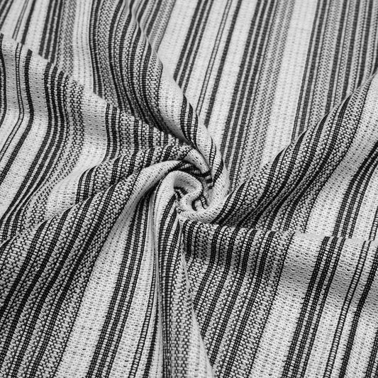 FOLX Vertical Stripes Knit T-Shirt