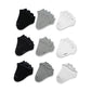 CK Cotton Blend No Show Socks 3-Pair Pack