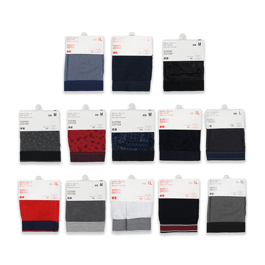 UNQ Supima Cotton Open Fly Low Rise Boxer Brief
