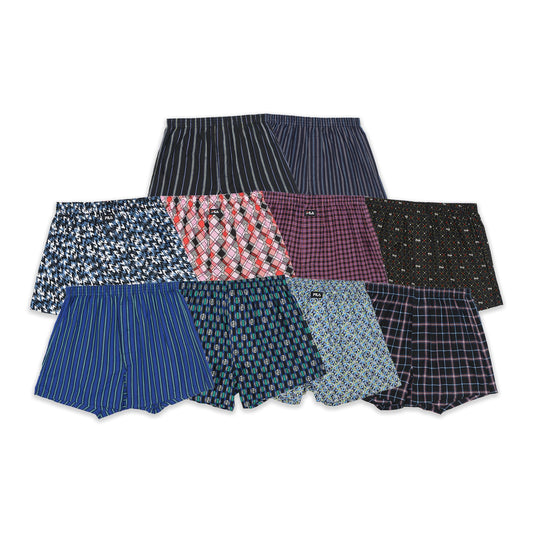 FLA Mixed Pattern Cotton Boxer