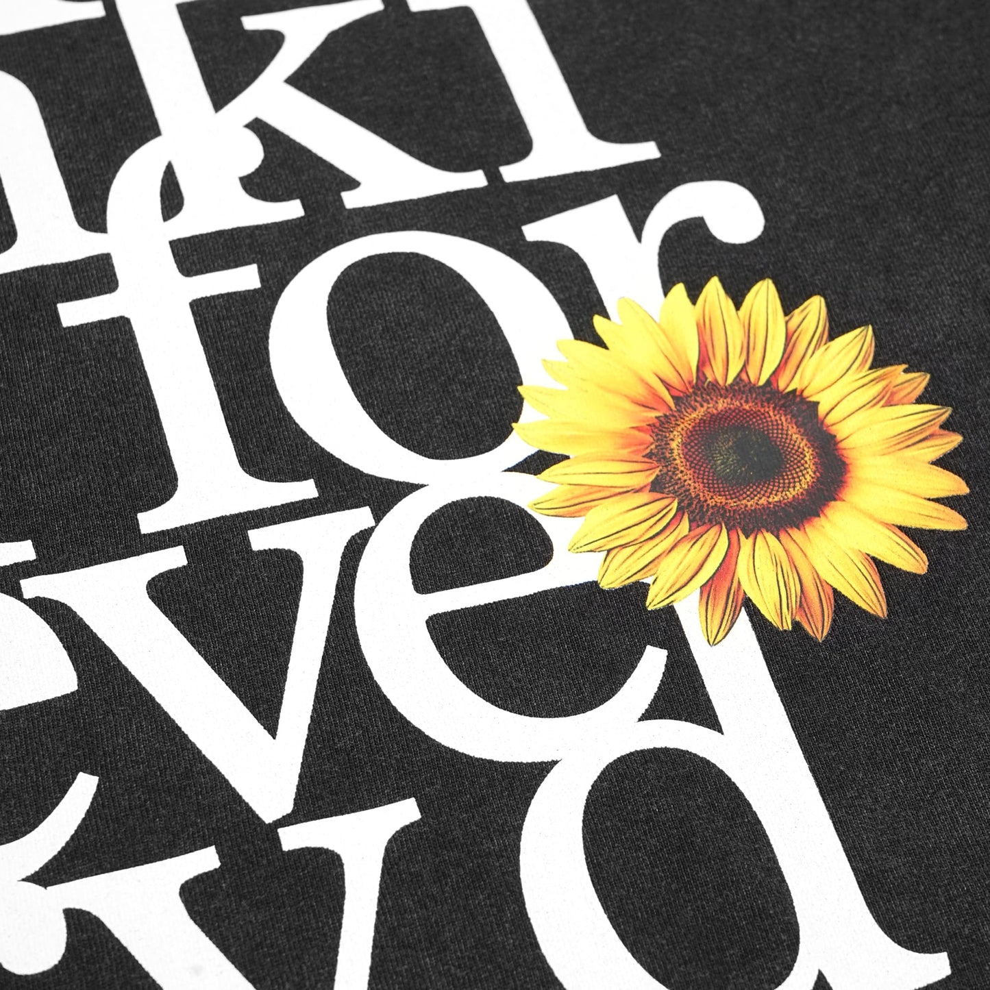 Bayflow Sun Flower Logo Washed T-Shirt