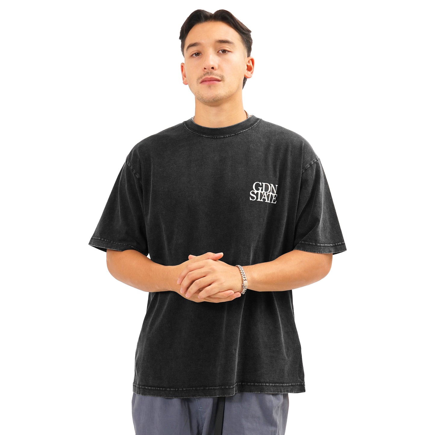 Bayflow Sun Flower Logo Washed T-Shirt