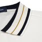 FPR Tricolor Stripes Collar Polo Shirt