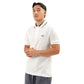 FPR Tricolor Stripes Collar Polo Shirt