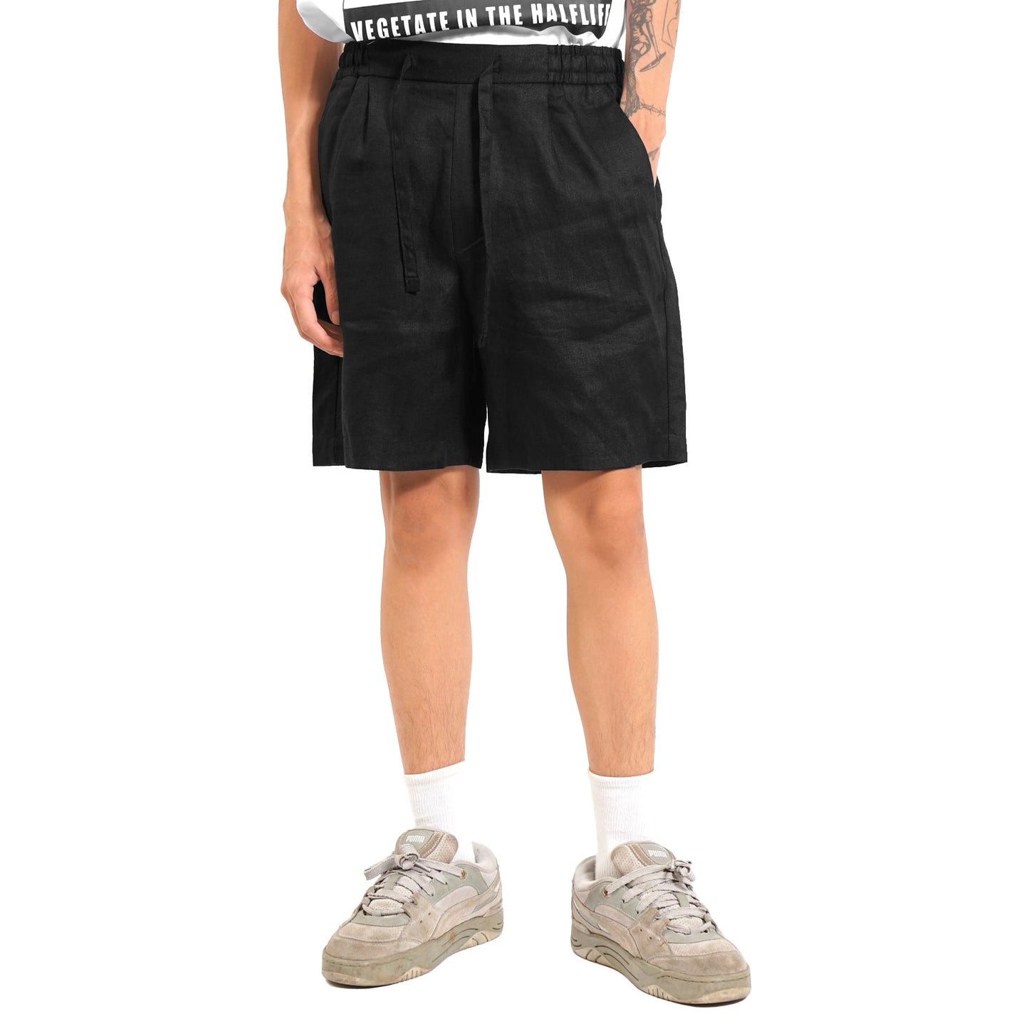 ZRA Linen Sartorial Shorts